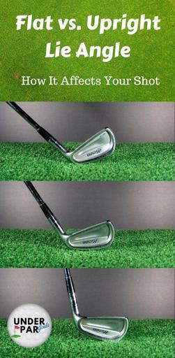 what does an upright golf club mean