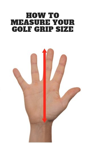 Como medir o tamanho adequado do punho de golfe