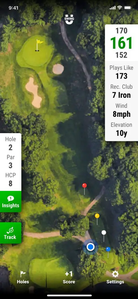 SwingU - Best Free Golf GPS App